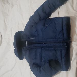 Micheal Kors kids puffer jacket midnight navy size 7